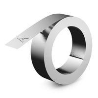 Dymo 301241 Metal Embossing Tape Aluminium Non-Adhesive 12mm x 4.8m