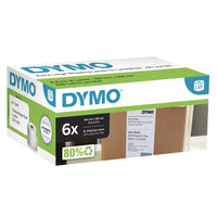 Dymo 2128307 Labelwriter 4xl 5XL Extra Large Shipping Labels 104x159mm - box of 6 Rolls