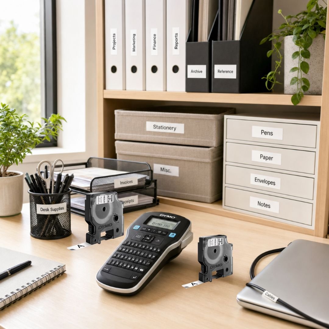 Customising Your Office with Dymo Label Maker Tape
