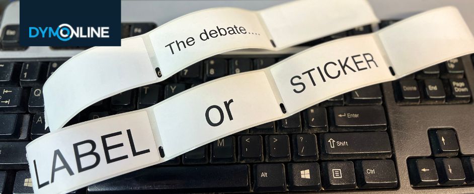 The Great Dymo Debate: Sticker or Label?