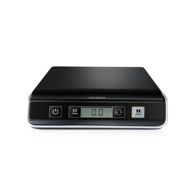 Front view of DYMO M5 USB Postal Scale - digital LCD display - 5kg max weight (S0929000)