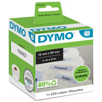 DYMO 99017 S0722460 LabelWriter Suspension File Labels – 12 x 50mm Roll Box