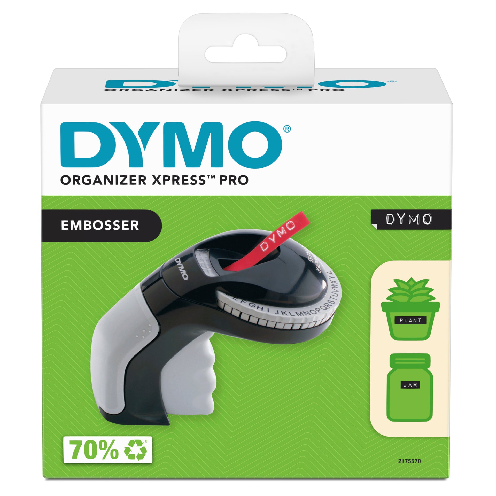 DYMO Organizer Xpress Pro embosser label maker in retail packaging