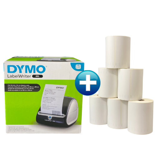 “DYMO LabelWriter 5XL Expert Starter Kit with printer and 6 rolls of 104 x 159 mm shipping labels – DymoOnline