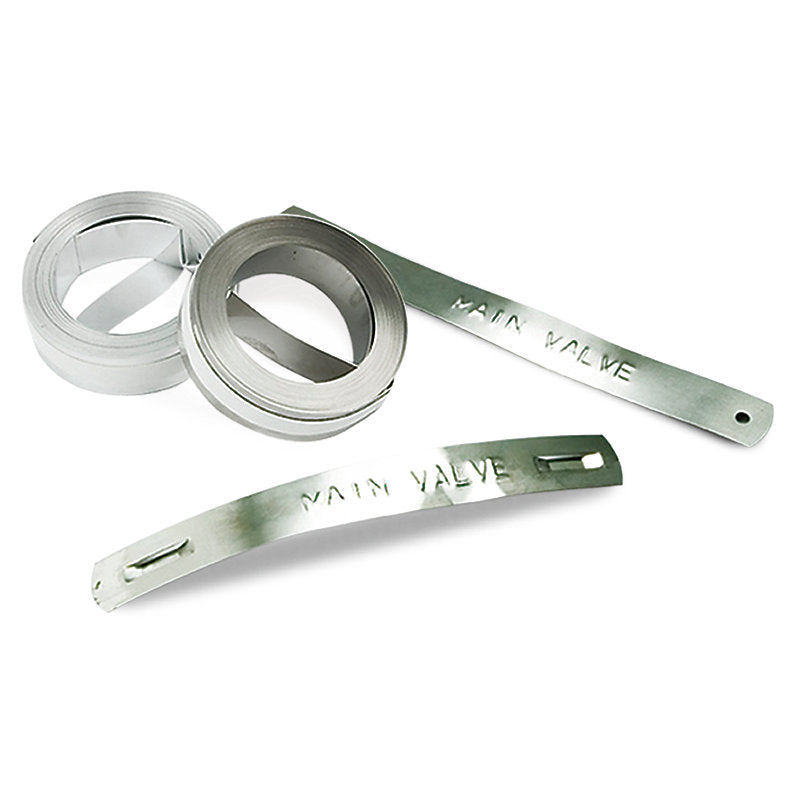 Dymo M1011 Metal Tape Roll – high-quality aluminium tape for permanent embossed labels.